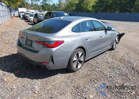 2023 BMW I4 Edrive35 from USA, damaged, VIN WBY43AW05PFP76040